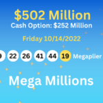 Mega Milliuons Jackpot 502 Million $