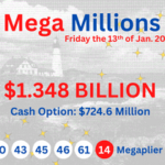 Mega Millions Jackpot $1.348 BILLION