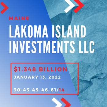 Anonymous Mega Millions Winner - Lakoma Island Investments LLC