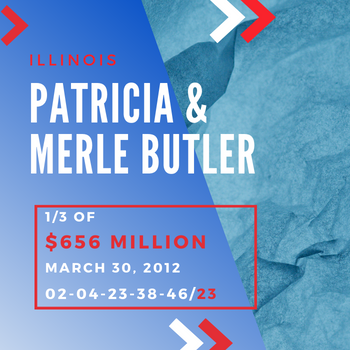 Anonymous Mega Millions winner - Patricia & Merle Butler
