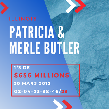 Patricia et Merle Butler - gagnants Mega Millions